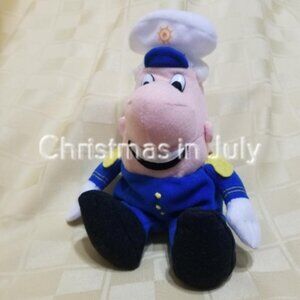 Vintage Advertising Admiral Andy Three Rivers Festival Plush Bean Bag Toy 8"